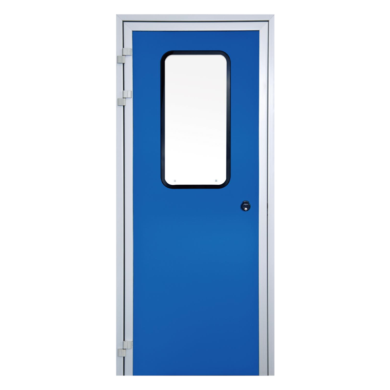 Stainless steel cleanroom door