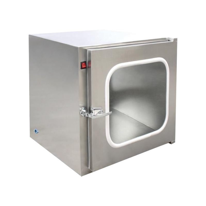 Mechanical interlock pass-through window