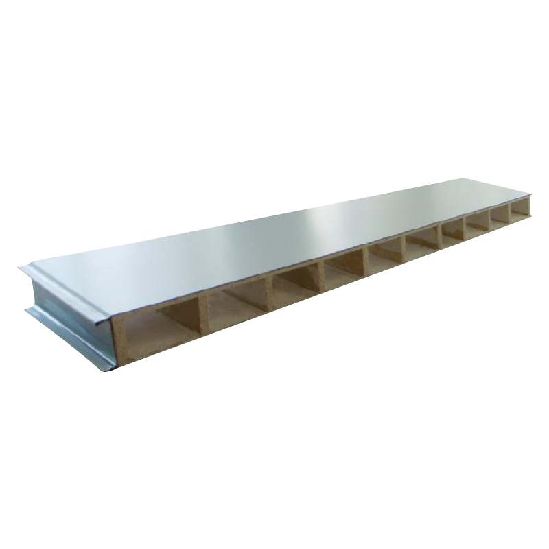 Machine-made hollow magnesium oxide cleanroom panel