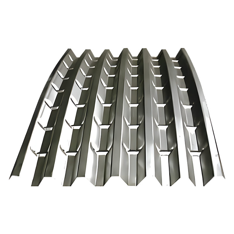 Bent corrugated sheet