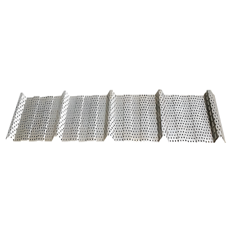 Perforated corrugated sheet